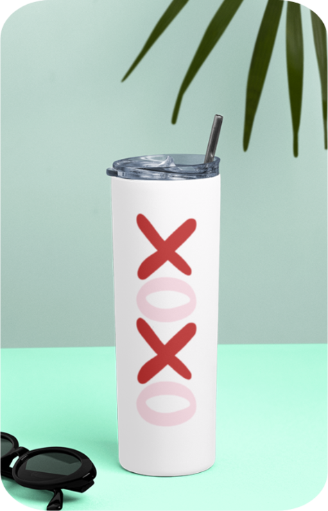 XOXO 20 Oz Tumbler Bottle