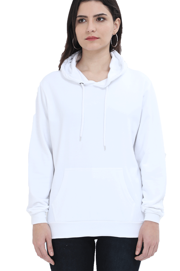 Solid Unisex Hooded Sweatshirt