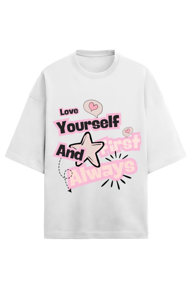 Love Yourself First Terry Oversized t-shirt