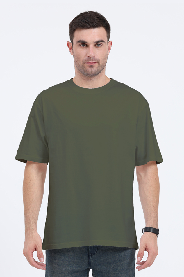 Solid Unisex Oversized t-shirt