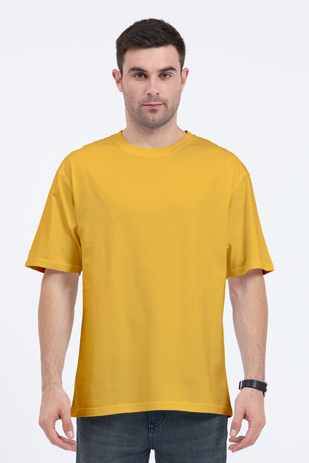 Solid Unisex Oversized t-shirt