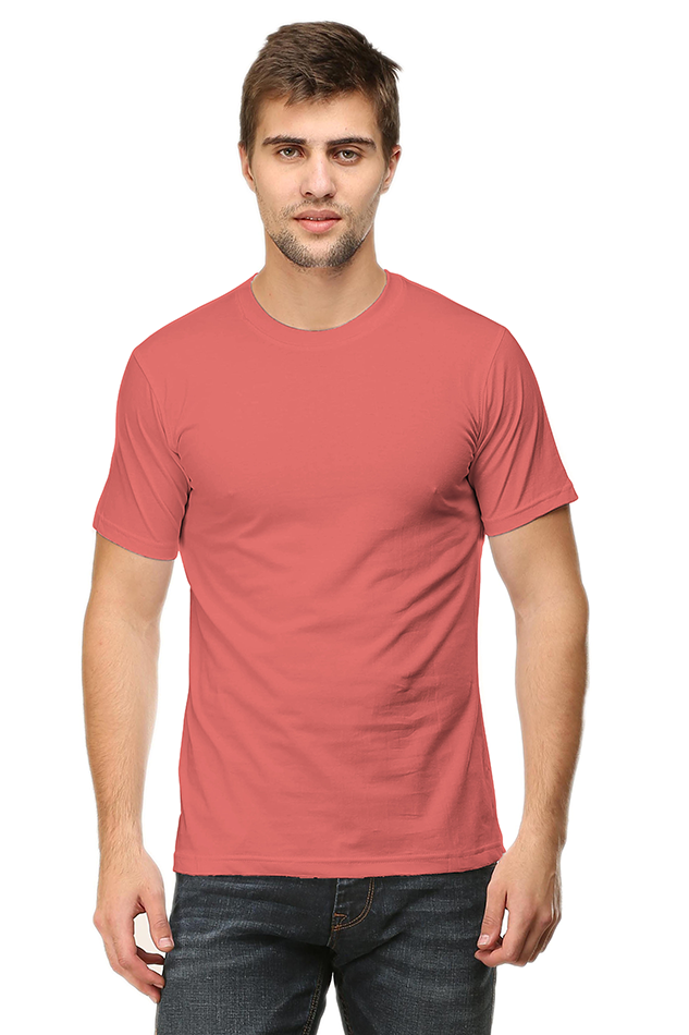 Solid Unisex Round Neck t-shirt