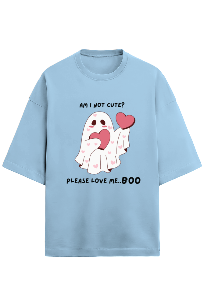 please love me boo.. Terry Oversized t-shirt