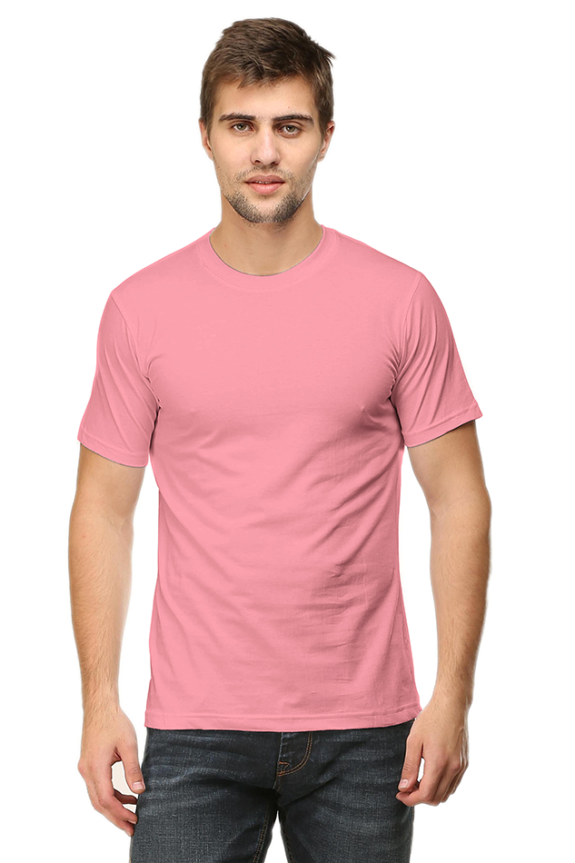 Solid Unisex Round Neck t-shirt