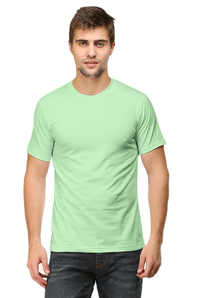Solid Unisex Round Neck t-shirt