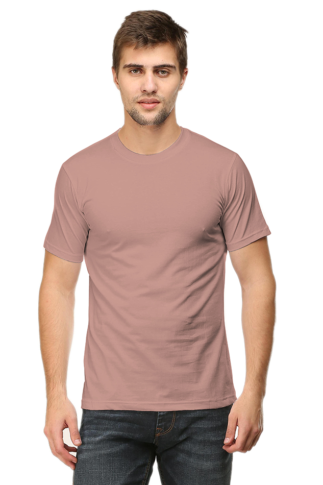Solid Unisex Round Neck t-shirt