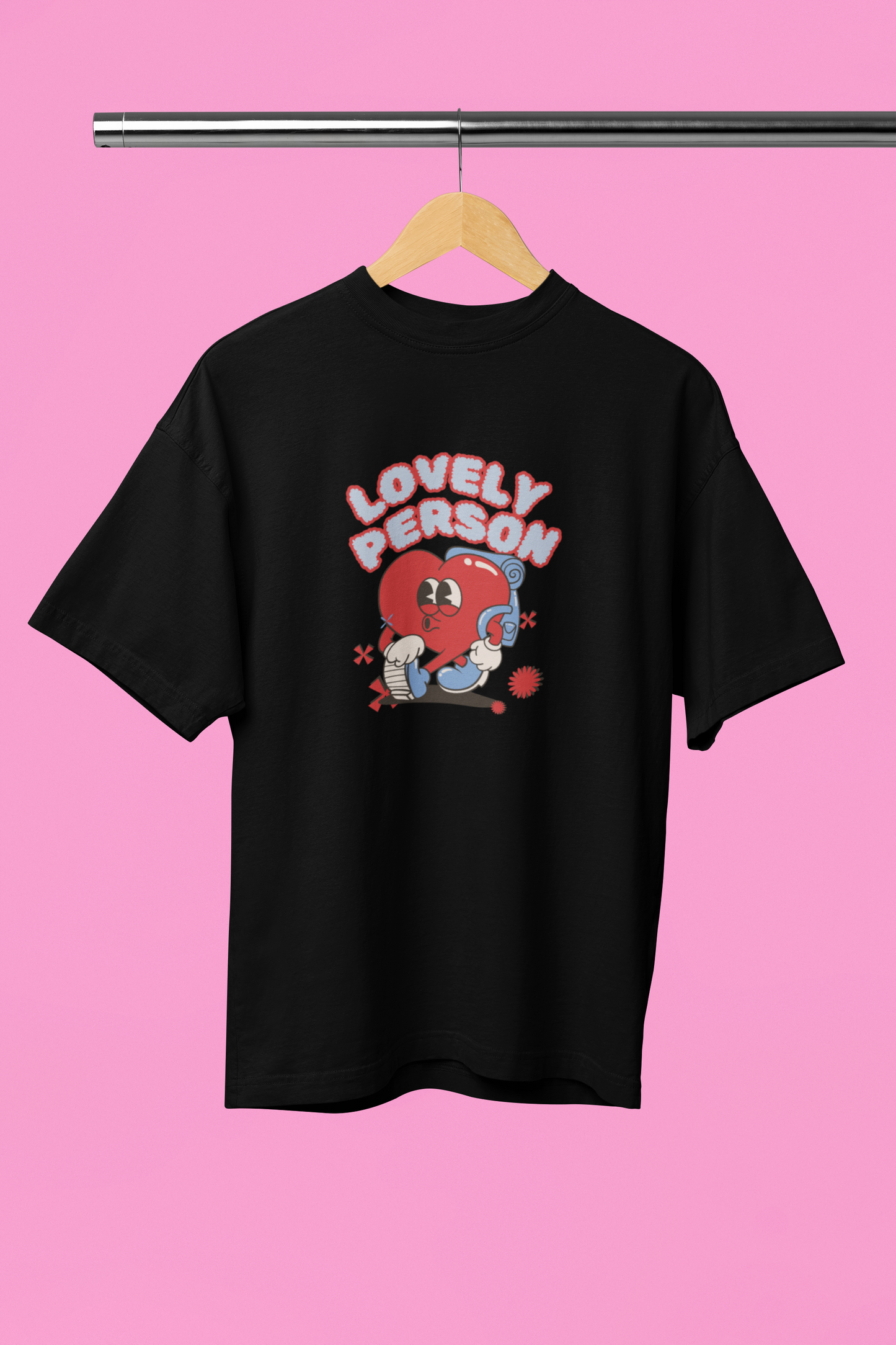 Lovely person Oversized t-shirt