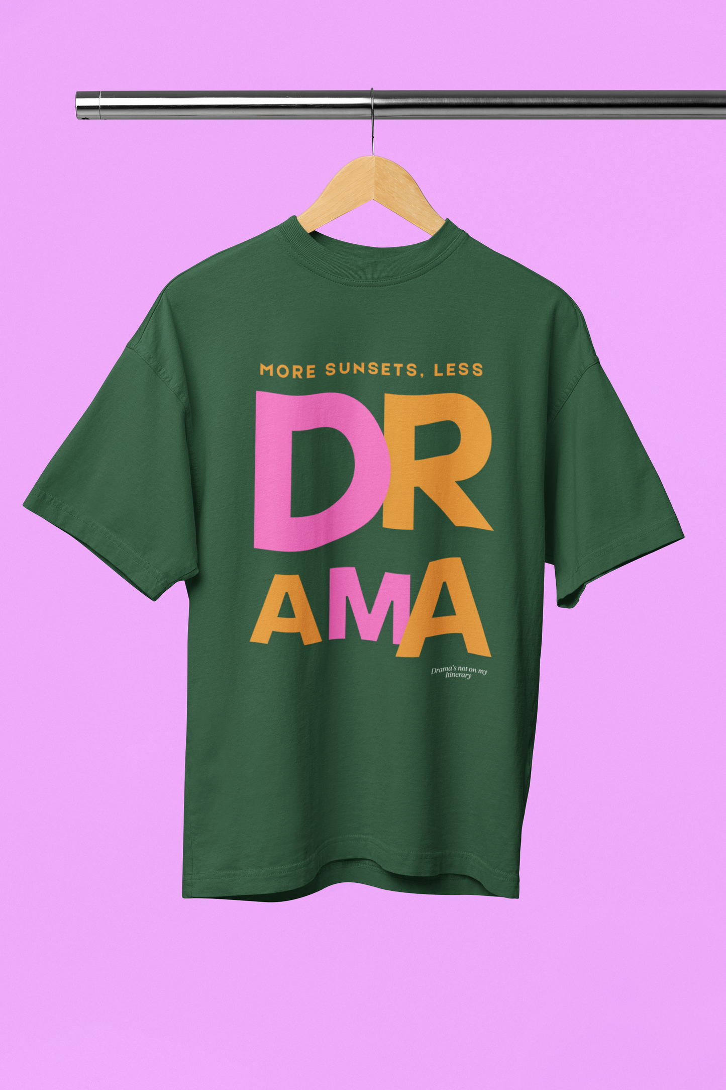Less Drama Oversized t-shirt