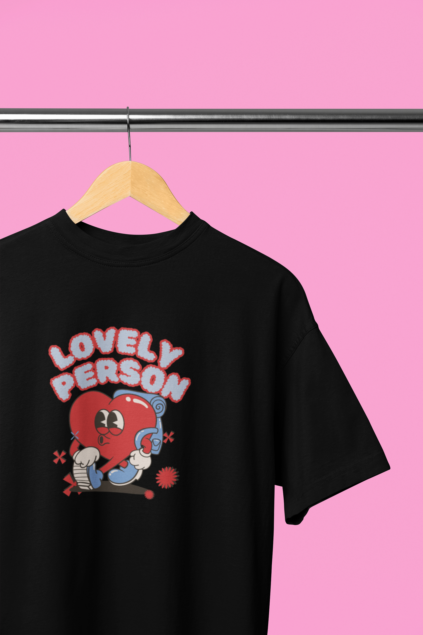 Lovely person Oversized t-shirt