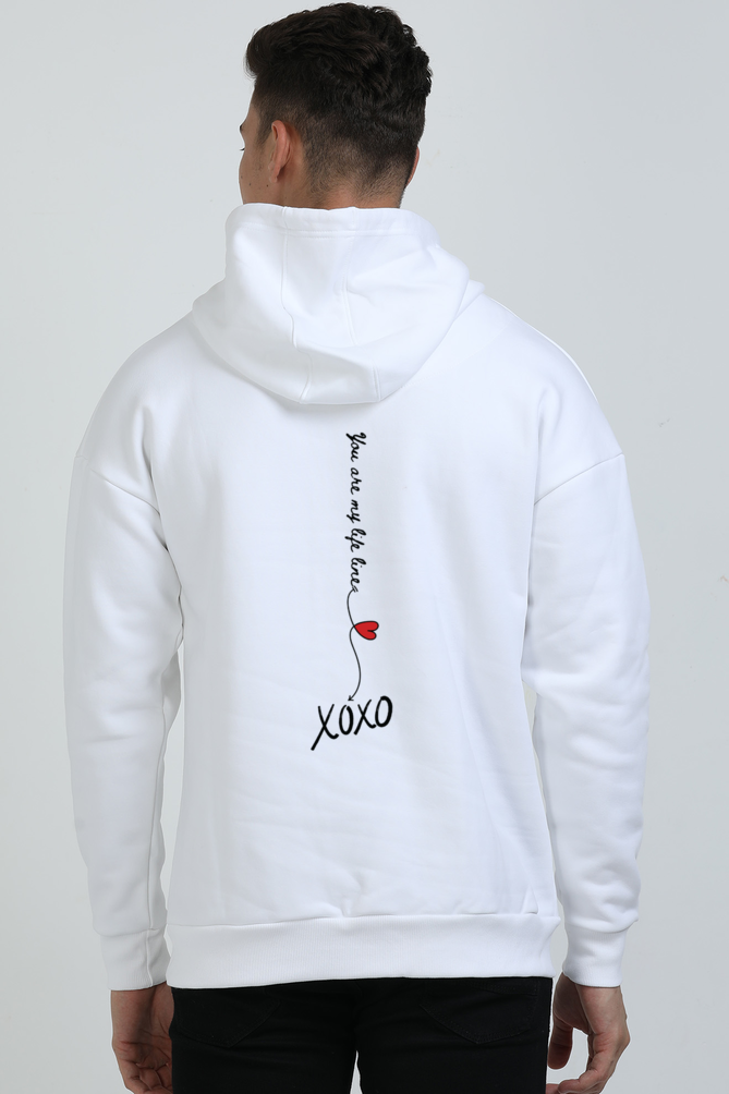 you are my life line heavy oversized PREMIUM hoodie