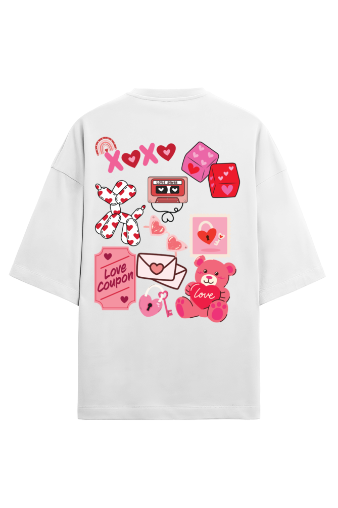 XOXO French Terry Oversized t-shirt