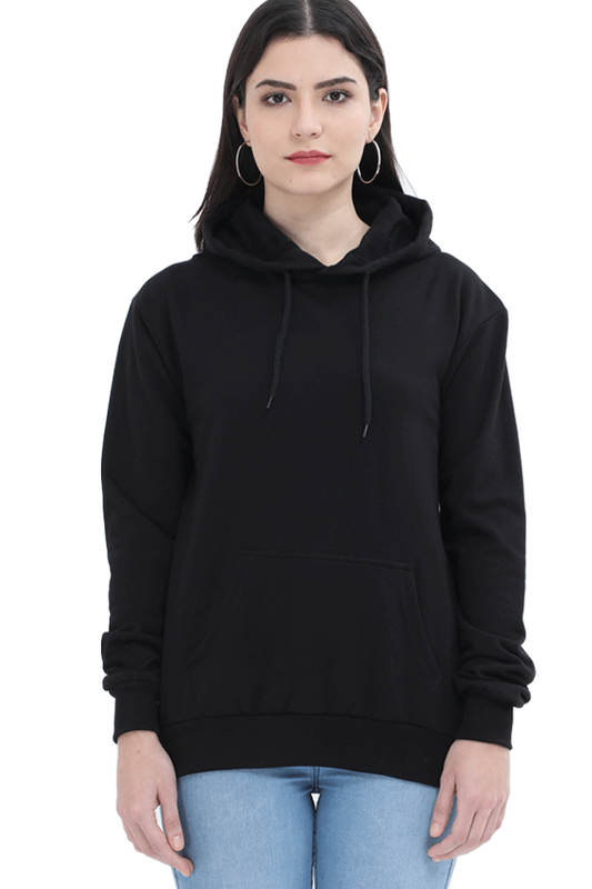 Solid Unisex Hooded Sweatshirt