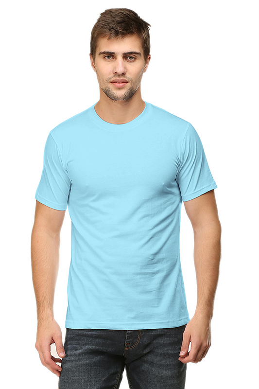 Solid Unisex Round Neck t-shirt