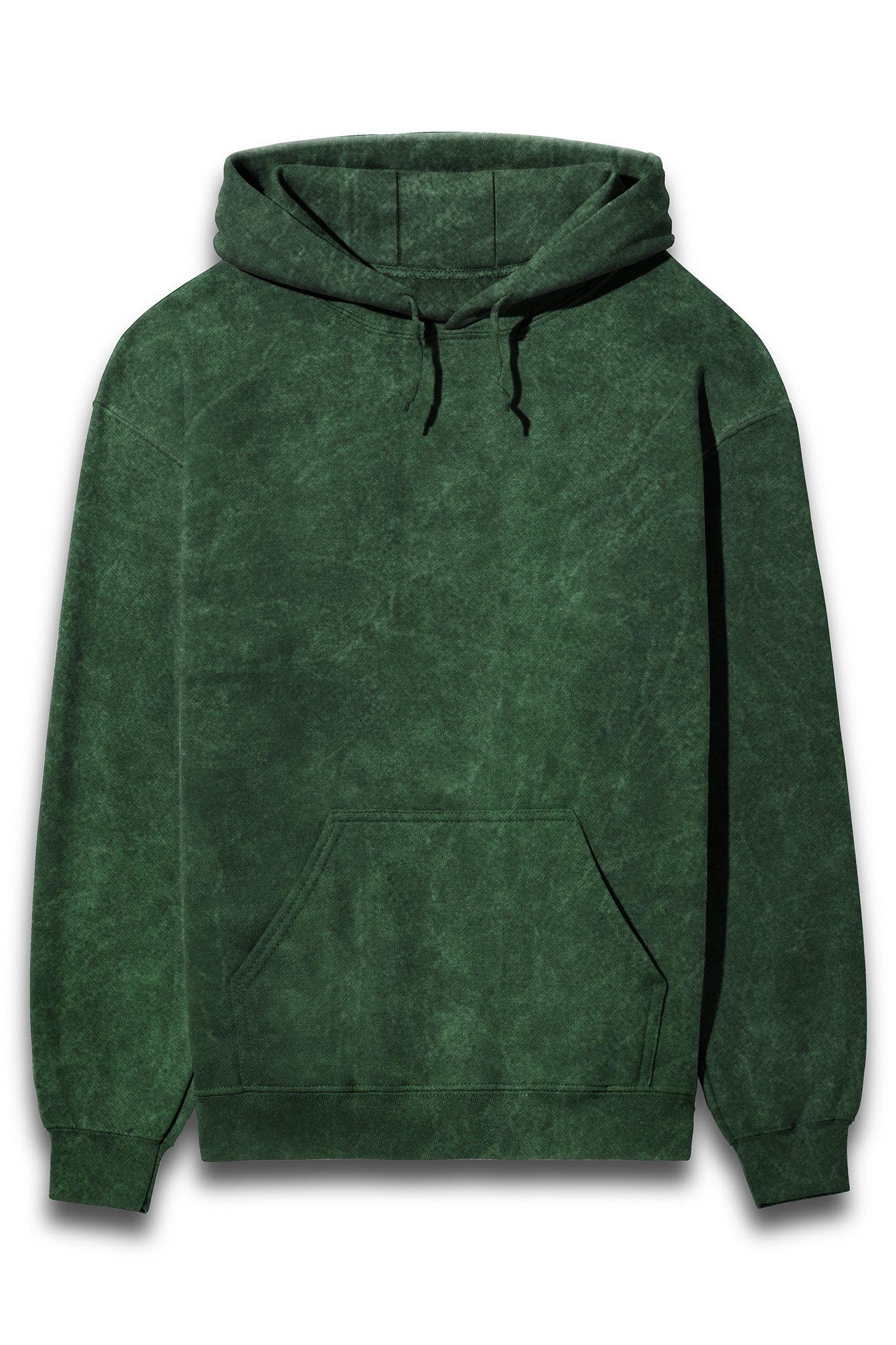 Acid Washed green Hoodie