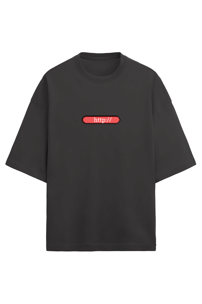 Http error Oversized black t-shirt
