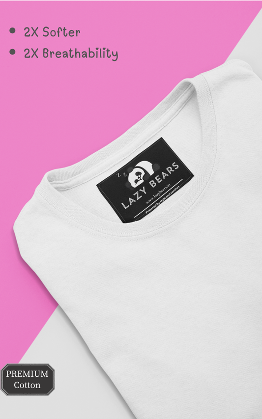 SUPIMA Unisex Solid T-Shirt