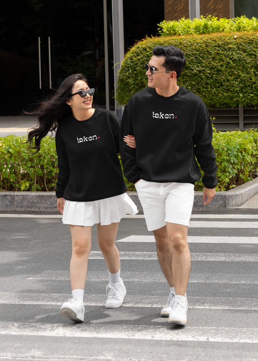 taken regular fit sweatshirt