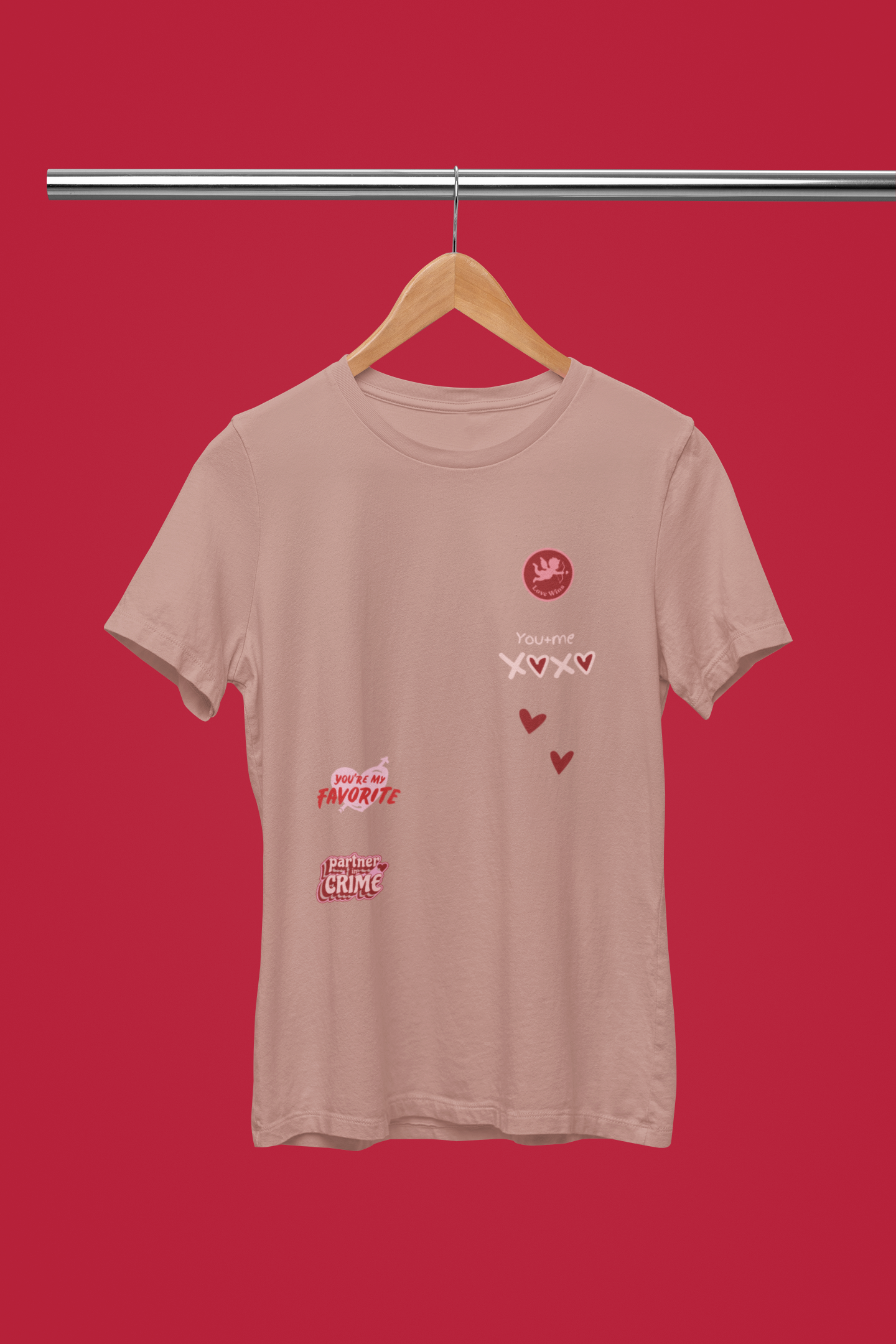 You + me regular fit t-shirt
