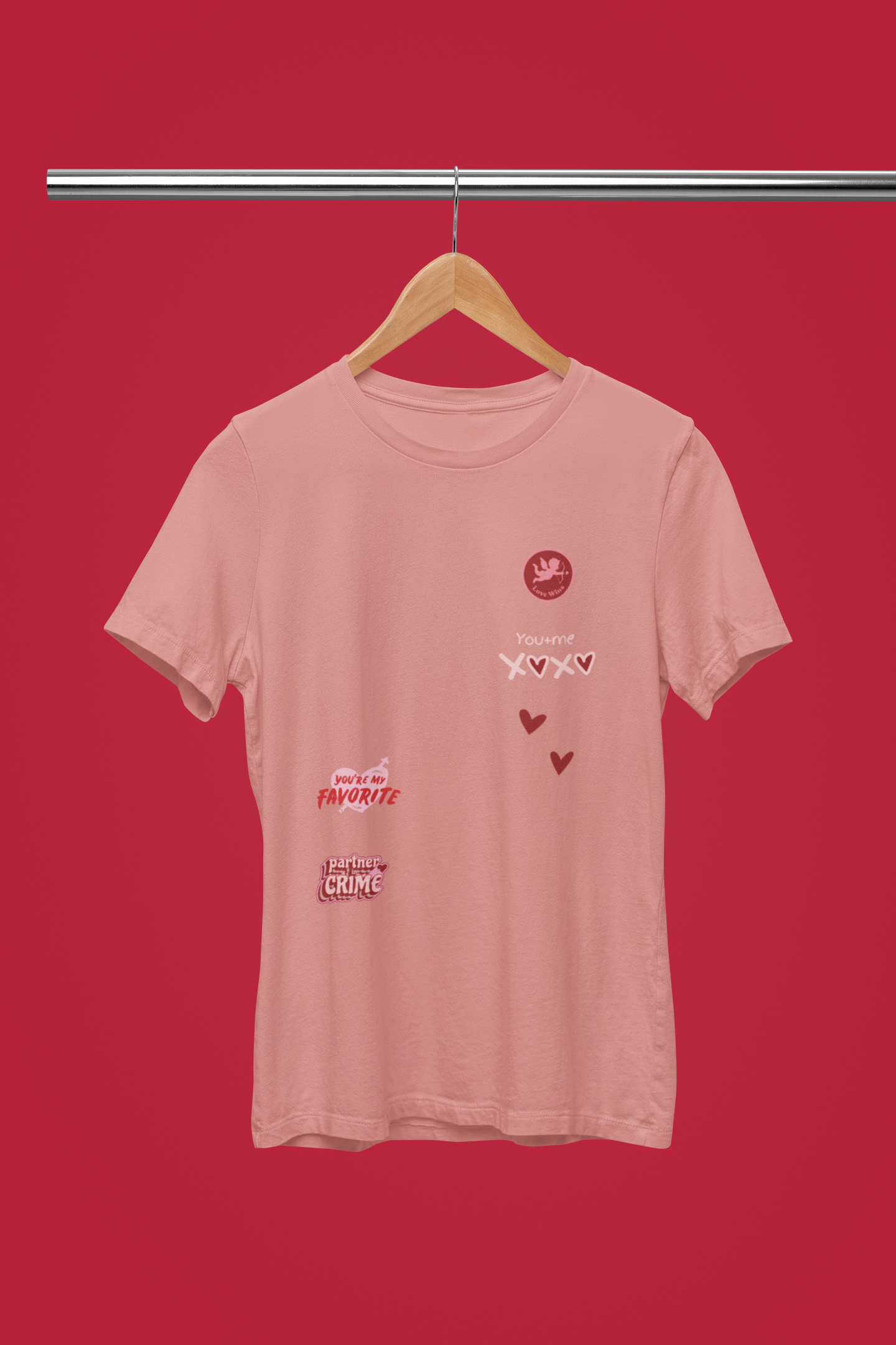 You + me regular fit t-shirt