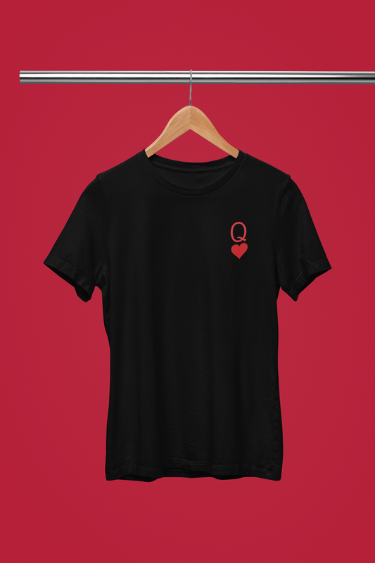 Queen heart regular fit t-shirt