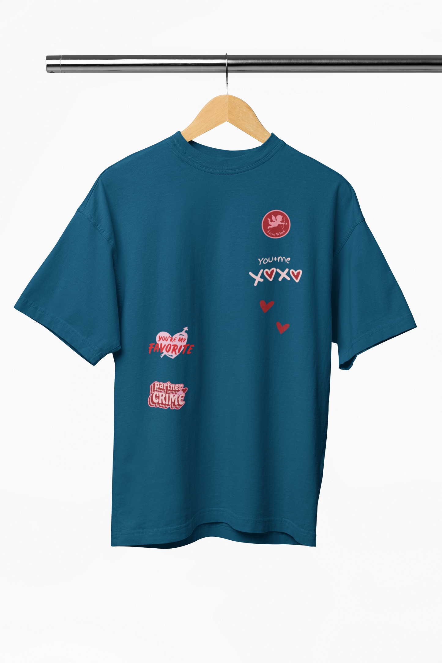You + me Oversized t-shirt