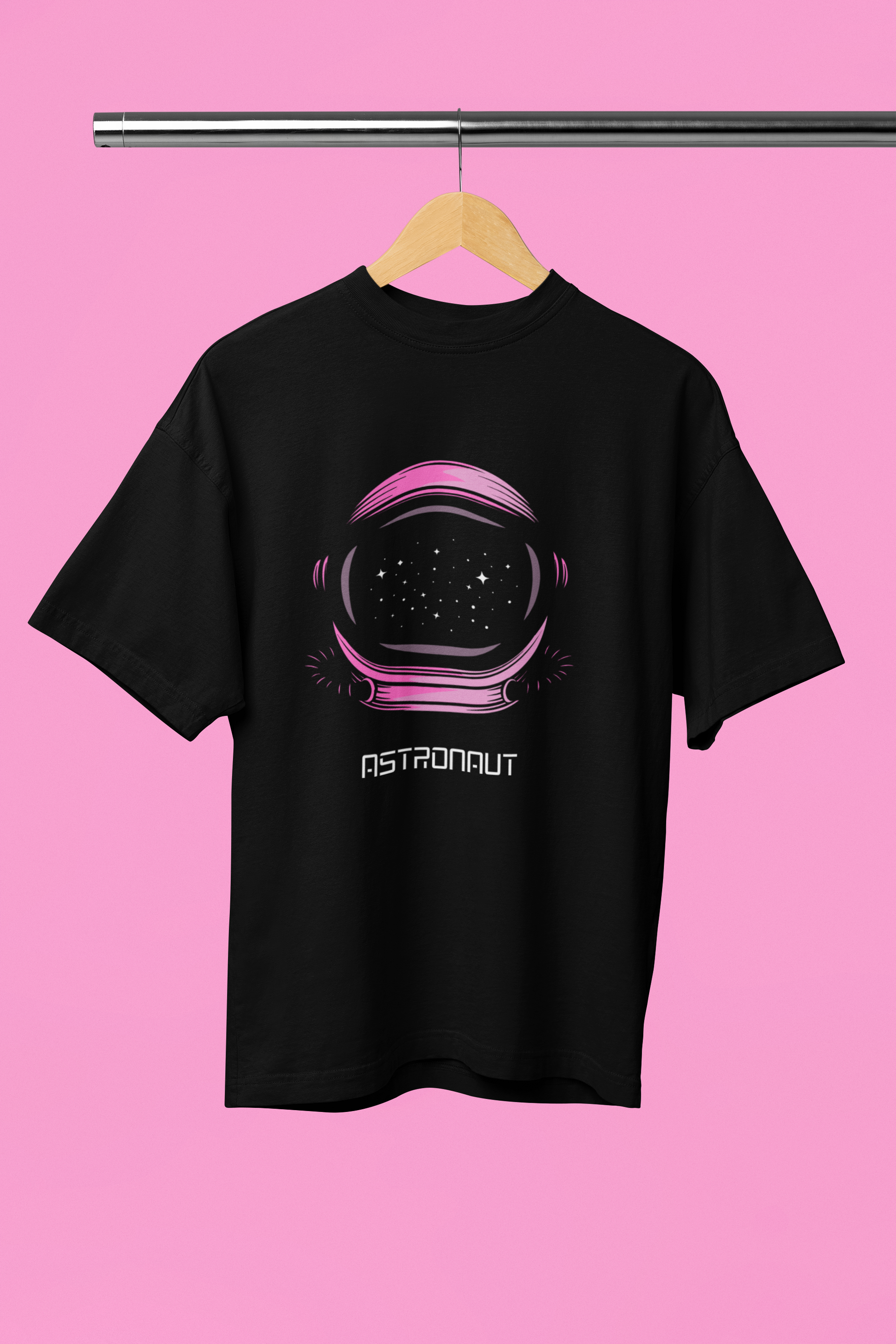 Astronaut Black t-shirt
