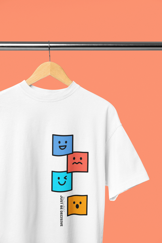 Be Decisive Oversized t-shirt