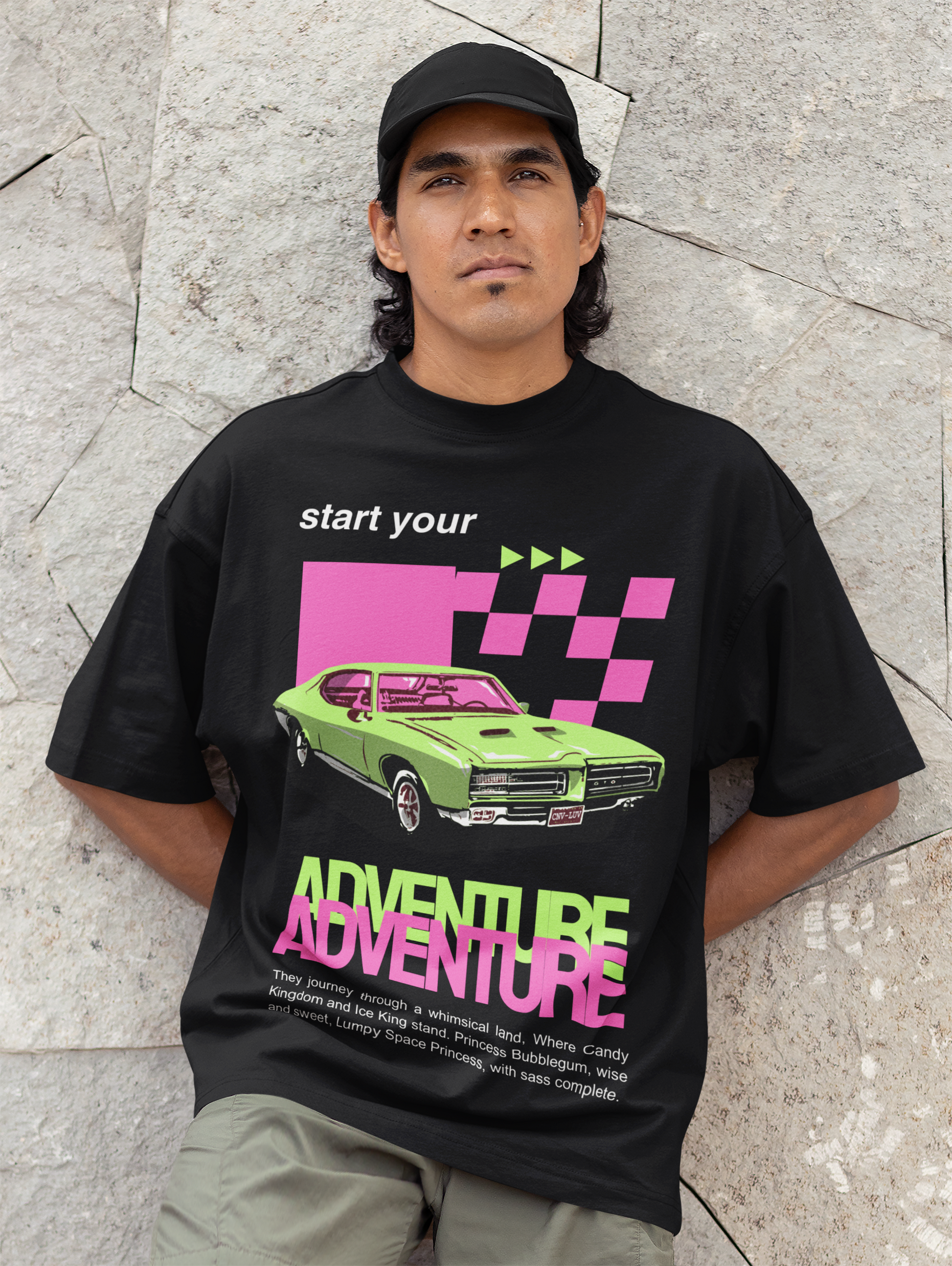 Adventure Black t-shirt